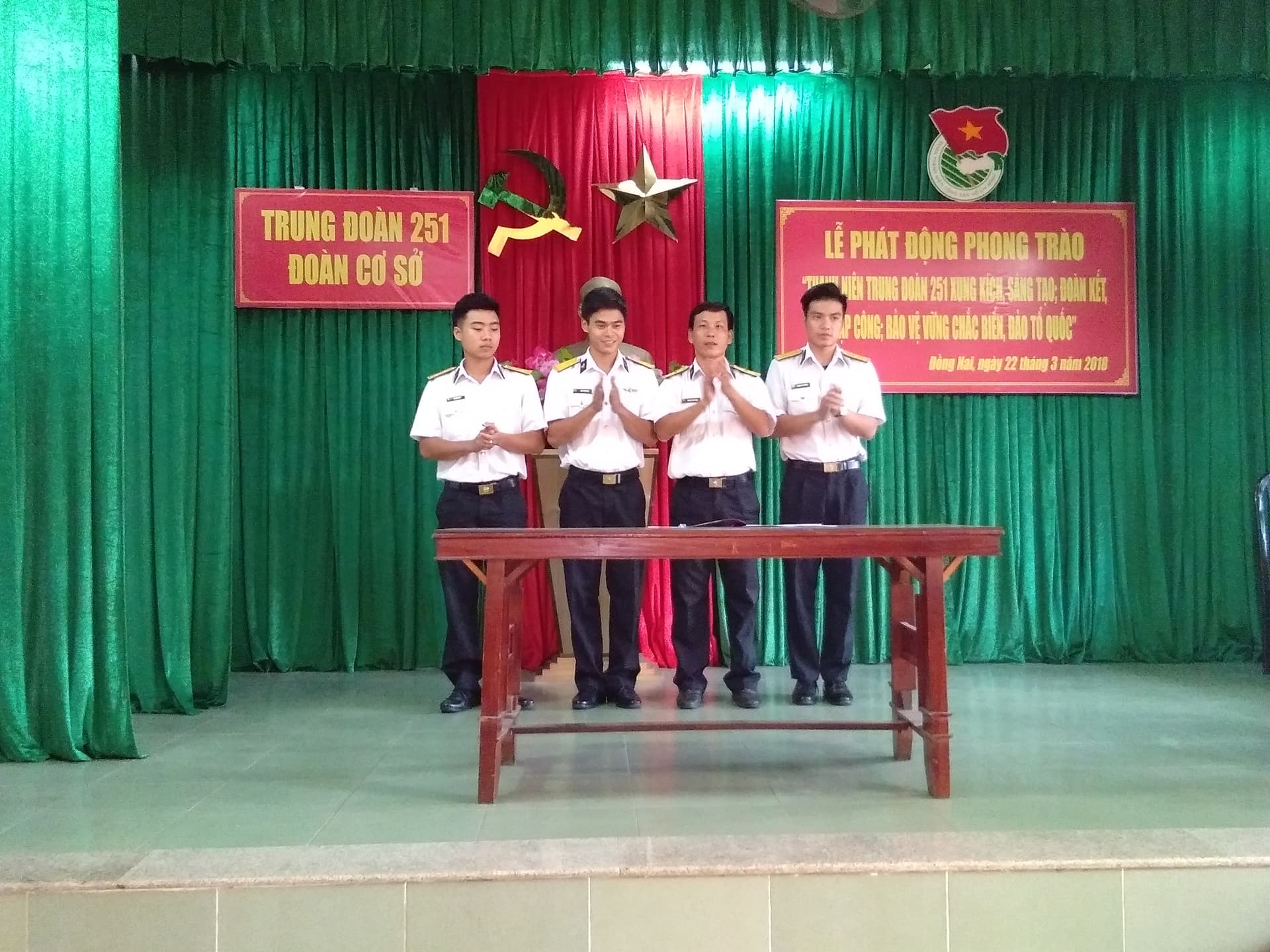 Đoàn cơ sở Trung đoàn 251 phát động thi đua giai đoạn 2018-2023