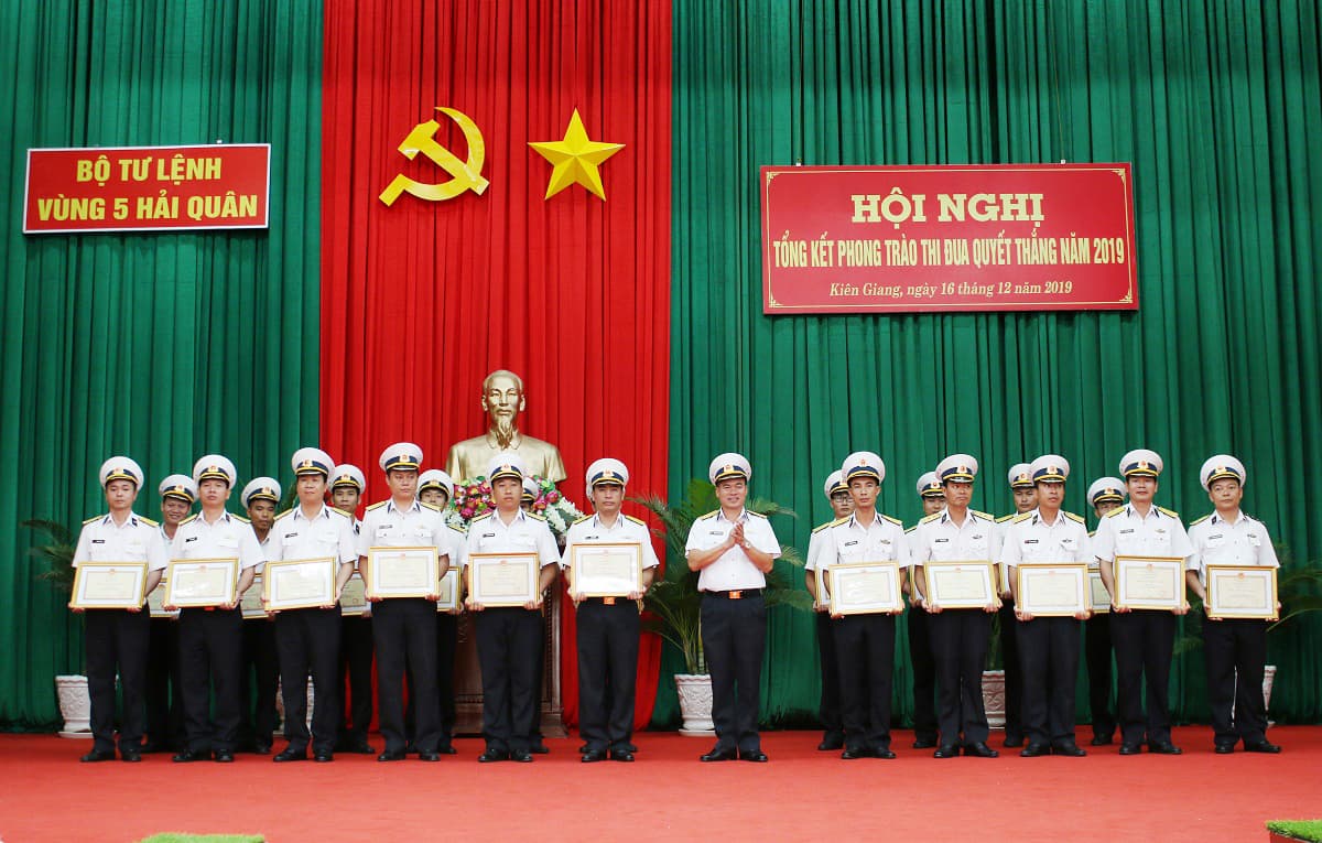 Vùng 5 Hải quân: Hội nghị Quân chính năm 2019