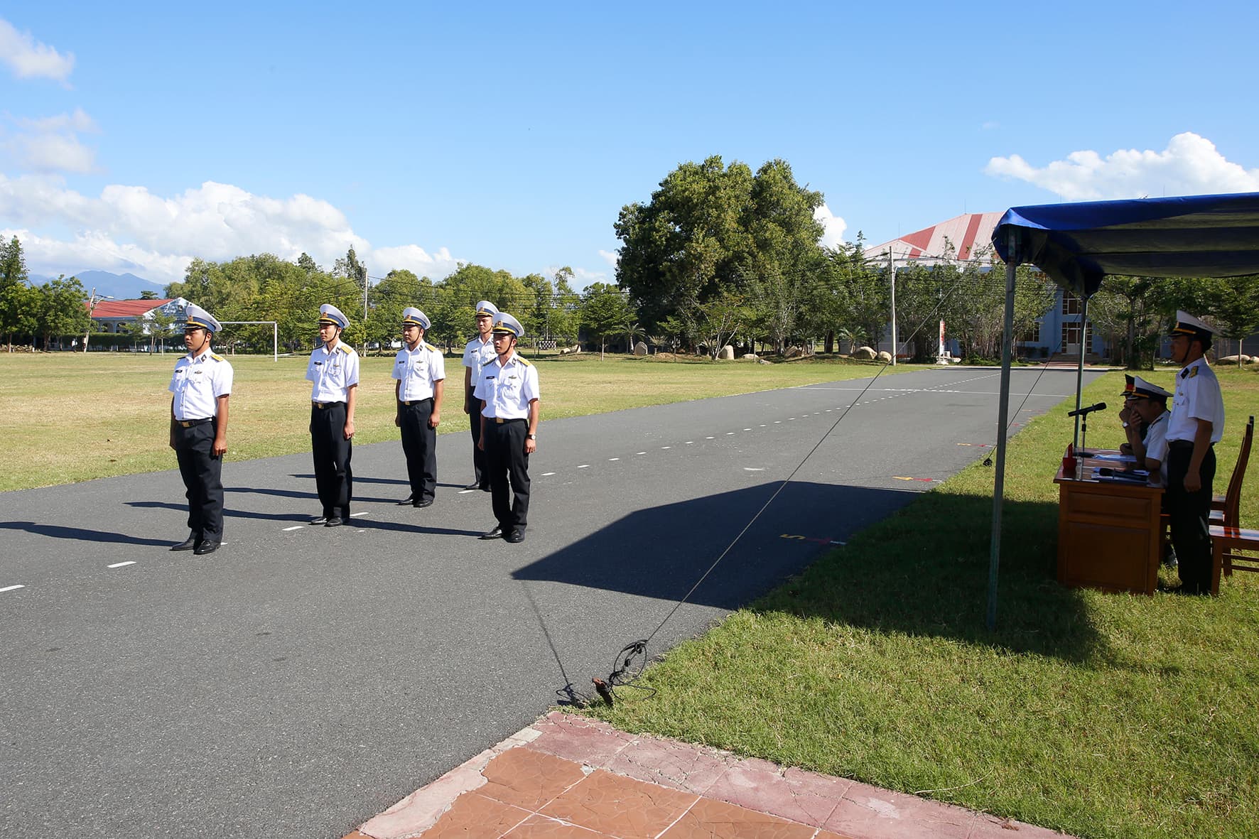 Bế mạc tập huấn cán bộ huấn luyện khối đội ngũ diễu binh đường phố ASEAN 2020