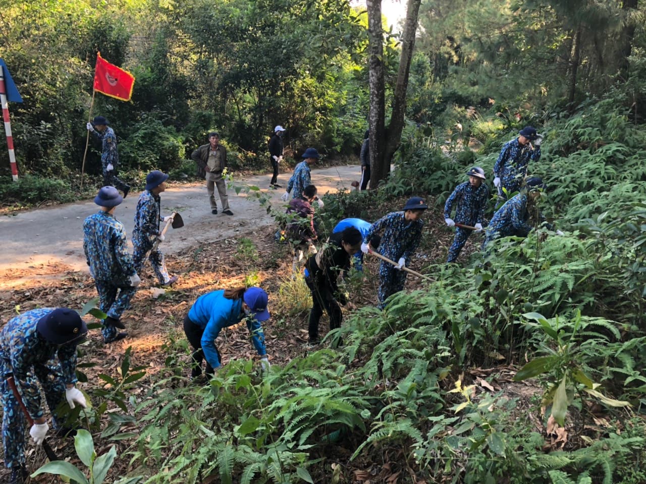 Trạm ra đa 500: Tham gia phòng chống cháy rừng trên địa bàn quận Đồ Sơn, Hải Phòng
