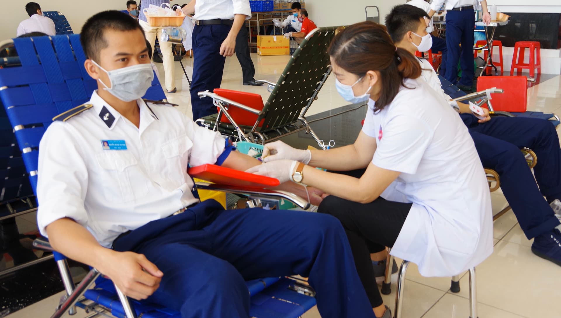 Học viện Hải quân: Hơn 750 cán bộ, học viên tham gia hiến máu tình nguyện