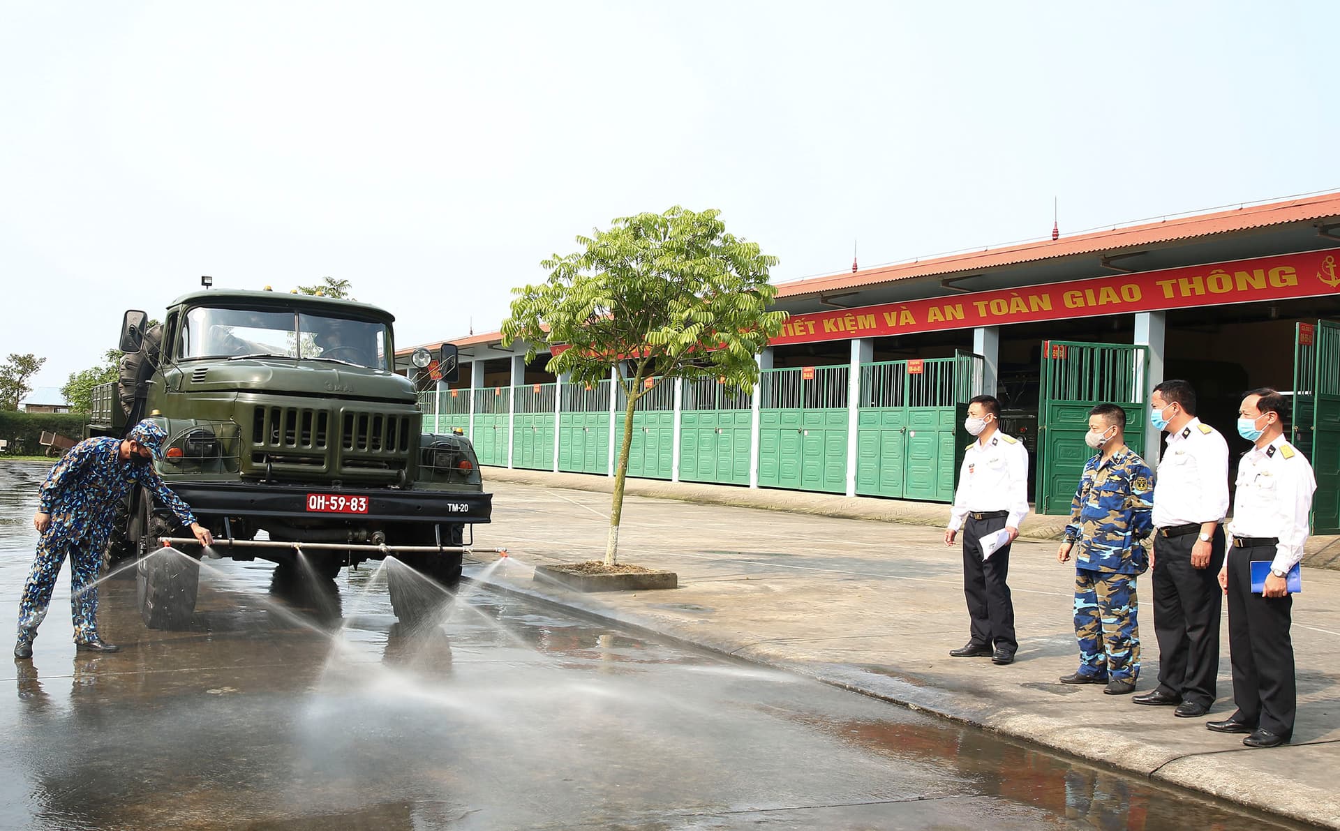 Tiểu đoàn Hóa học Hải quân: Luyện quân để sẵn sàng ứng phó với đại dịch Covid-19