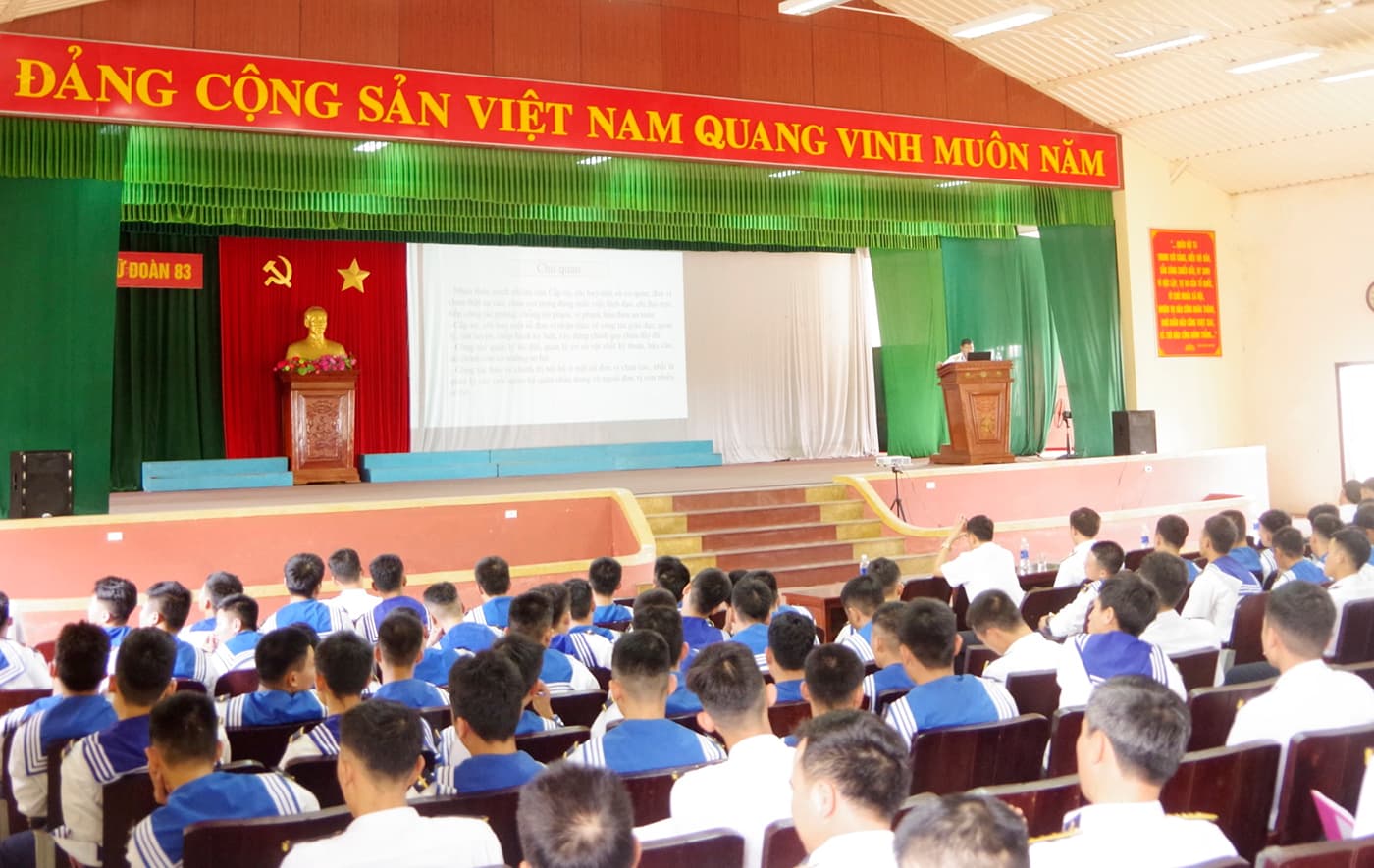 Lữ đoàn 83: Tổ chức giáo dục pháp luật năm 2020