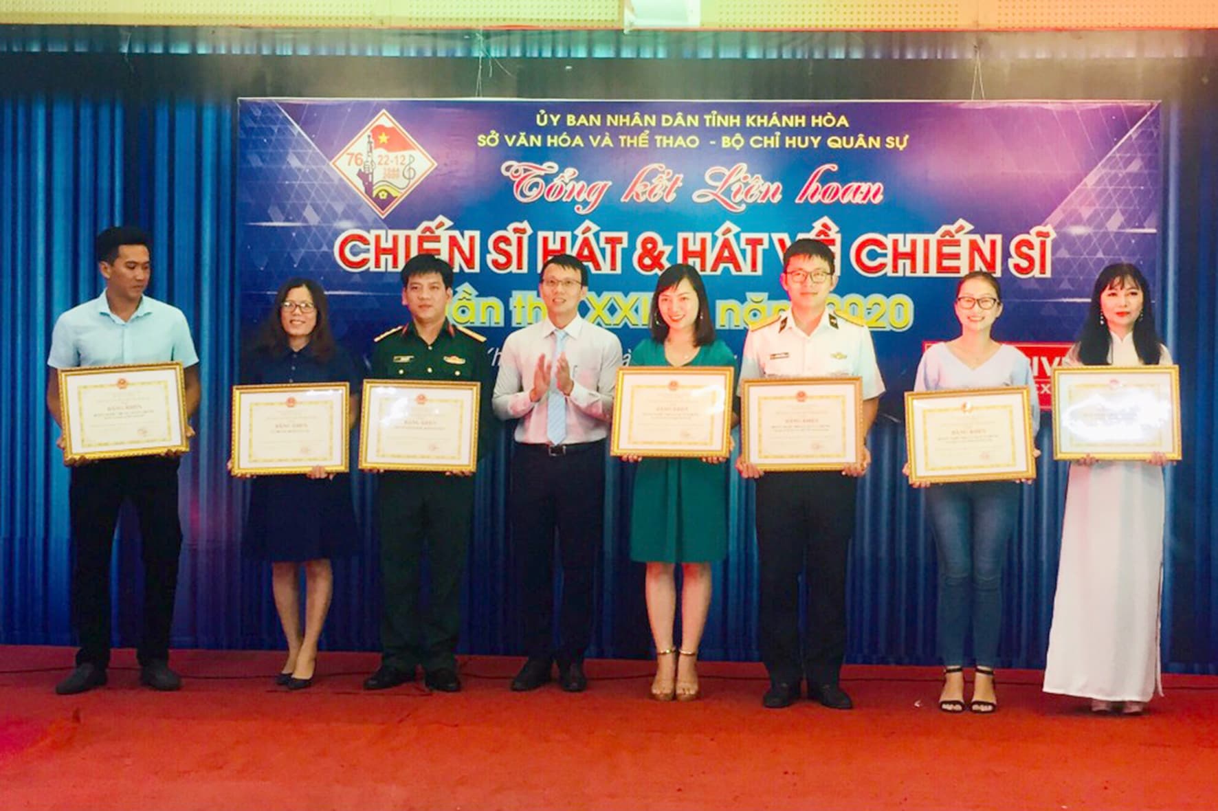 Liên hoan “Chiến sĩ hát và hát về chiến sĩ” tỉnh Khánh Hòa lần thứ 29