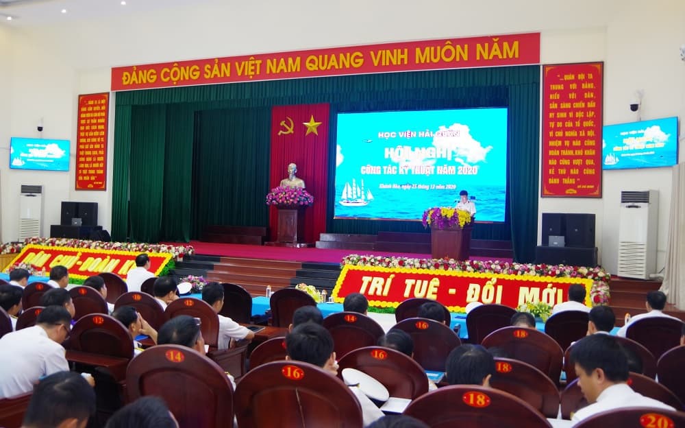 Học viện Hải quân: Hội nghị công tác kỹ thuật năm 2020