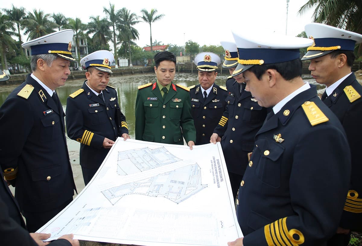 Kiểm tra thi công doanh trại các đơn vị khu vực Hải Phòng