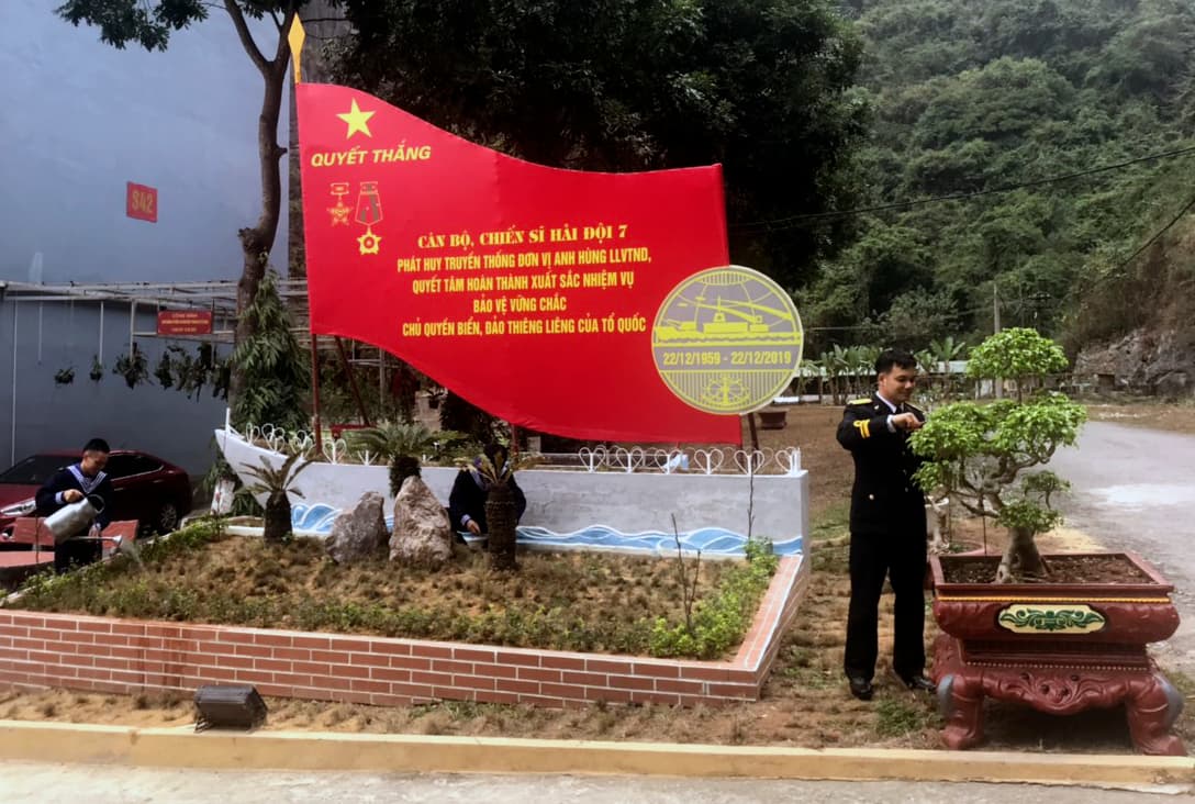 Lữ đoàn 170, Vùng 1: Nhiều công trình thiết thực chào mừng đại hội Đảng các cấp