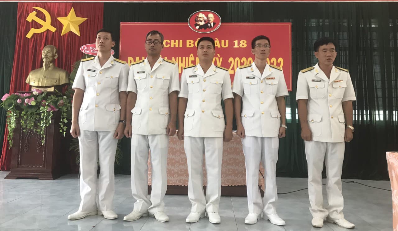 Chi bộ Tàu 18 được chọn đại hội làm trước trong Đảng bộ Lữ đoàn 171