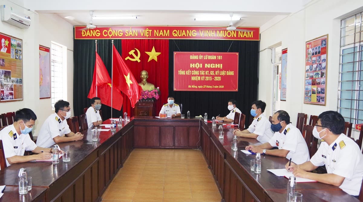 Lữ đoàn 161 tổng kết công tác kiểm tra, giám sát nhiệm kỳ 2015-2020