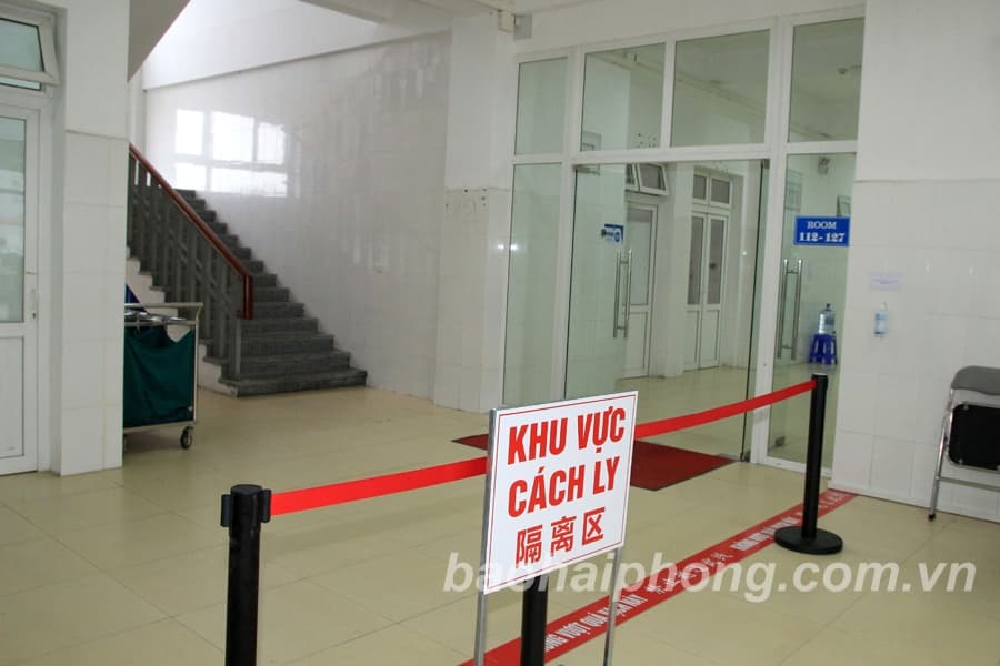 Hải Phòng cách ly 2 trường hợp tiếp xúc gần với bệnh nhân Covid-19 mới