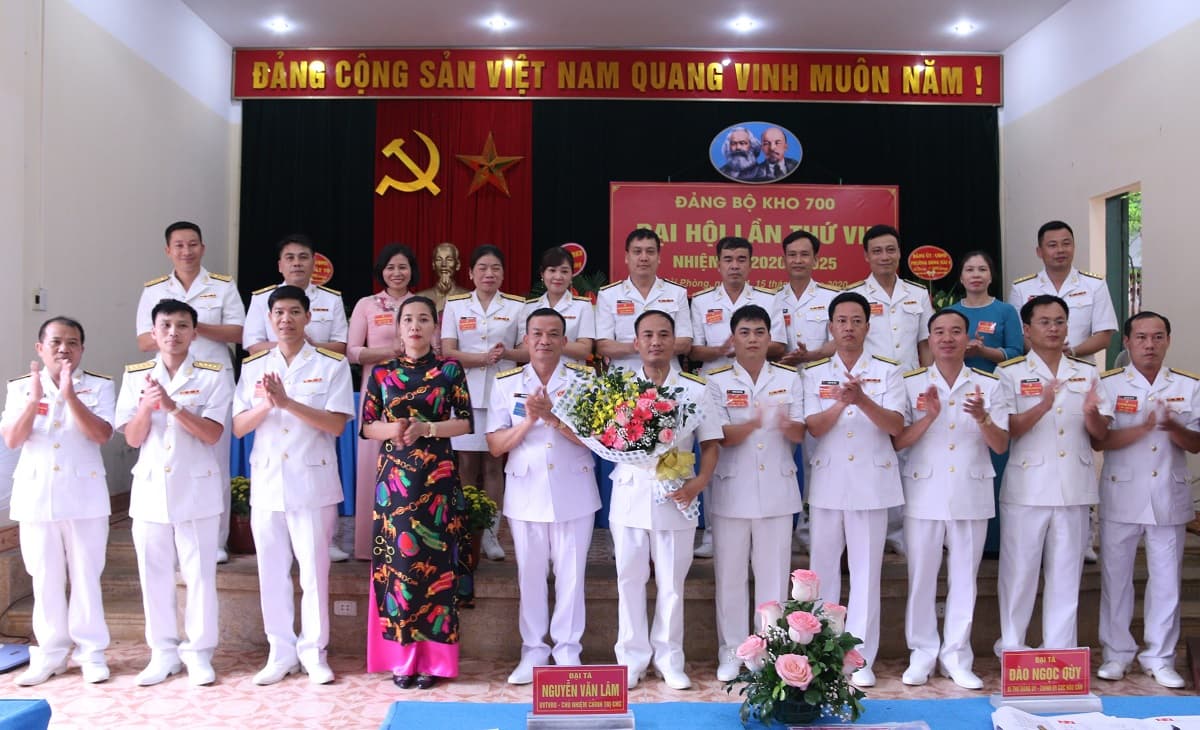 Đại hội Đảng bộ Kho 700 nhiệm kỳ 2020-2025: Tập trung lãnh đạo xây dựng Kho chính quy, an toàn, mẫu mực
