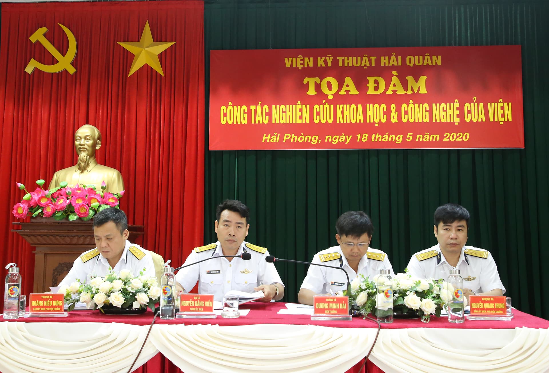 Viện Kỹ thuật Hải quân: Tọa đàm “Khoa học, công nghệ và đổi mới, sáng tạo, kiến tạo tương lai”