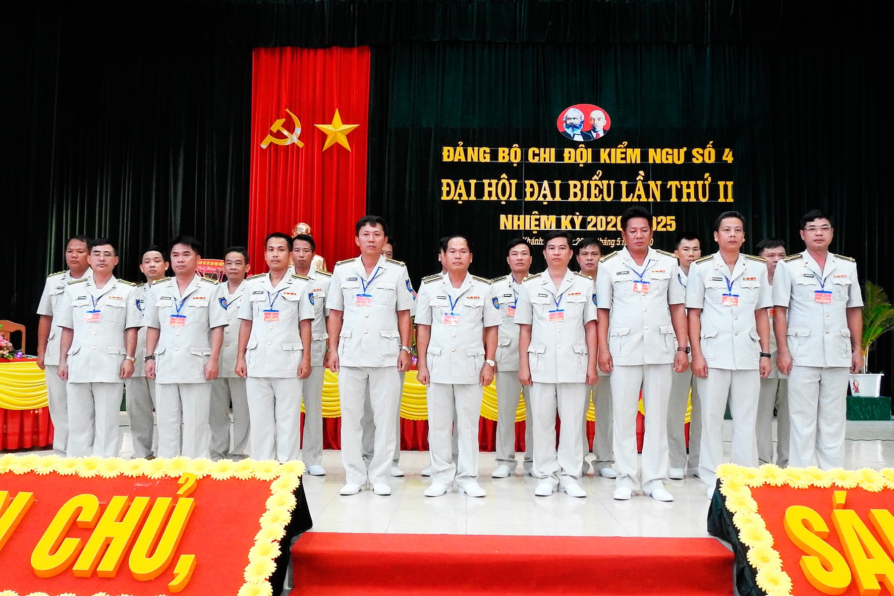 Đảng bộ Chi đội Kiểm ngư số 4 tổ chức thành công Đại hội đại biểu lần thứ II, nhiệm kỳ 2020-2025