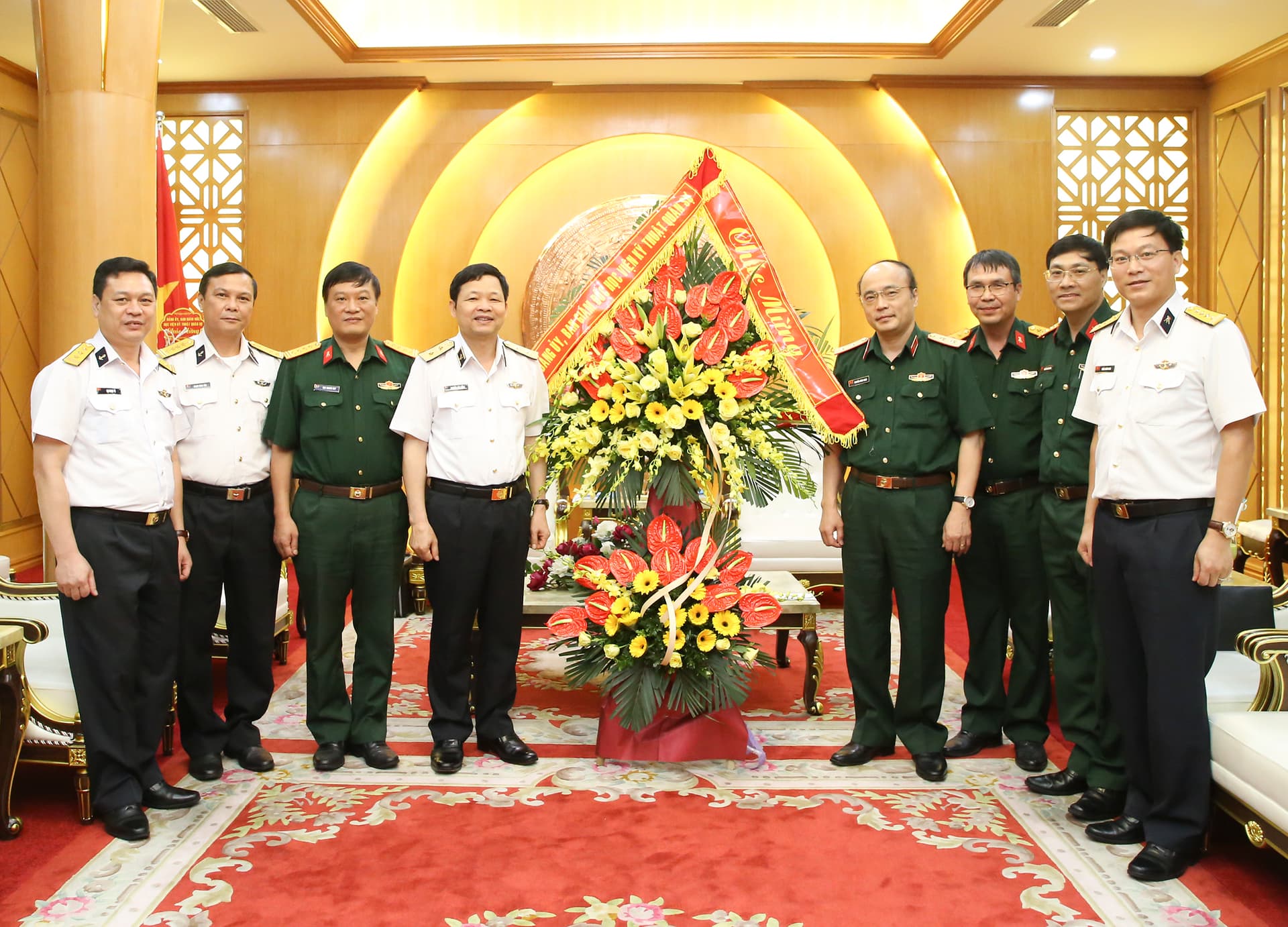 Học viện Kỹ thuật quân sự chúc mừng ngày thành lập Hải quân Nhân dân Việt Nam