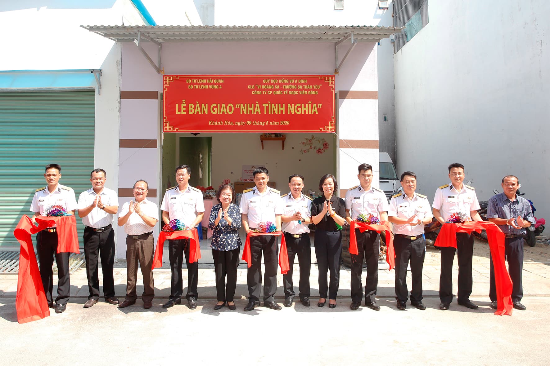 Lữ đoàn 955 bàn giao nhà tình nghĩa tại Khánh Hòa