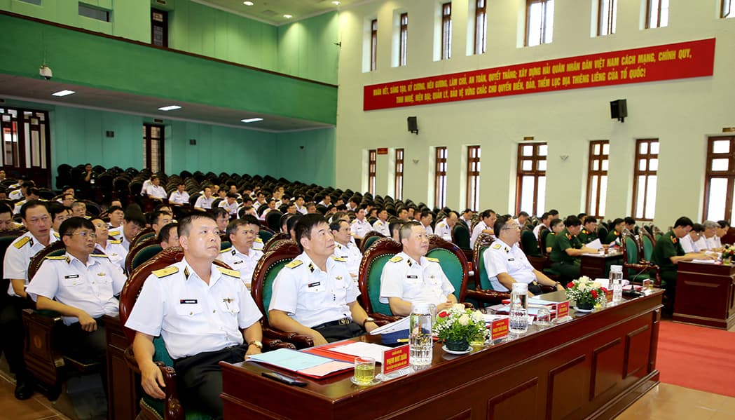 Đảng ủy, Bộ Tư lệnh Hải quân: Hội nghị Quân chính 6 tháng đầu năm 2020