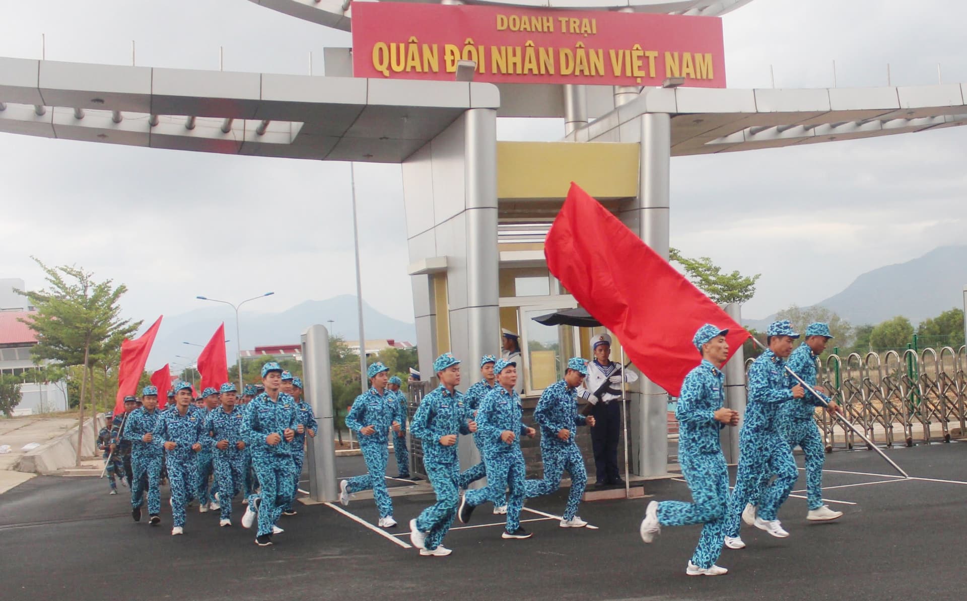 800 cán bộ, chiến sĩ Lữ đoàn 189 hưởng ứng Ngày chạy CISM 2020