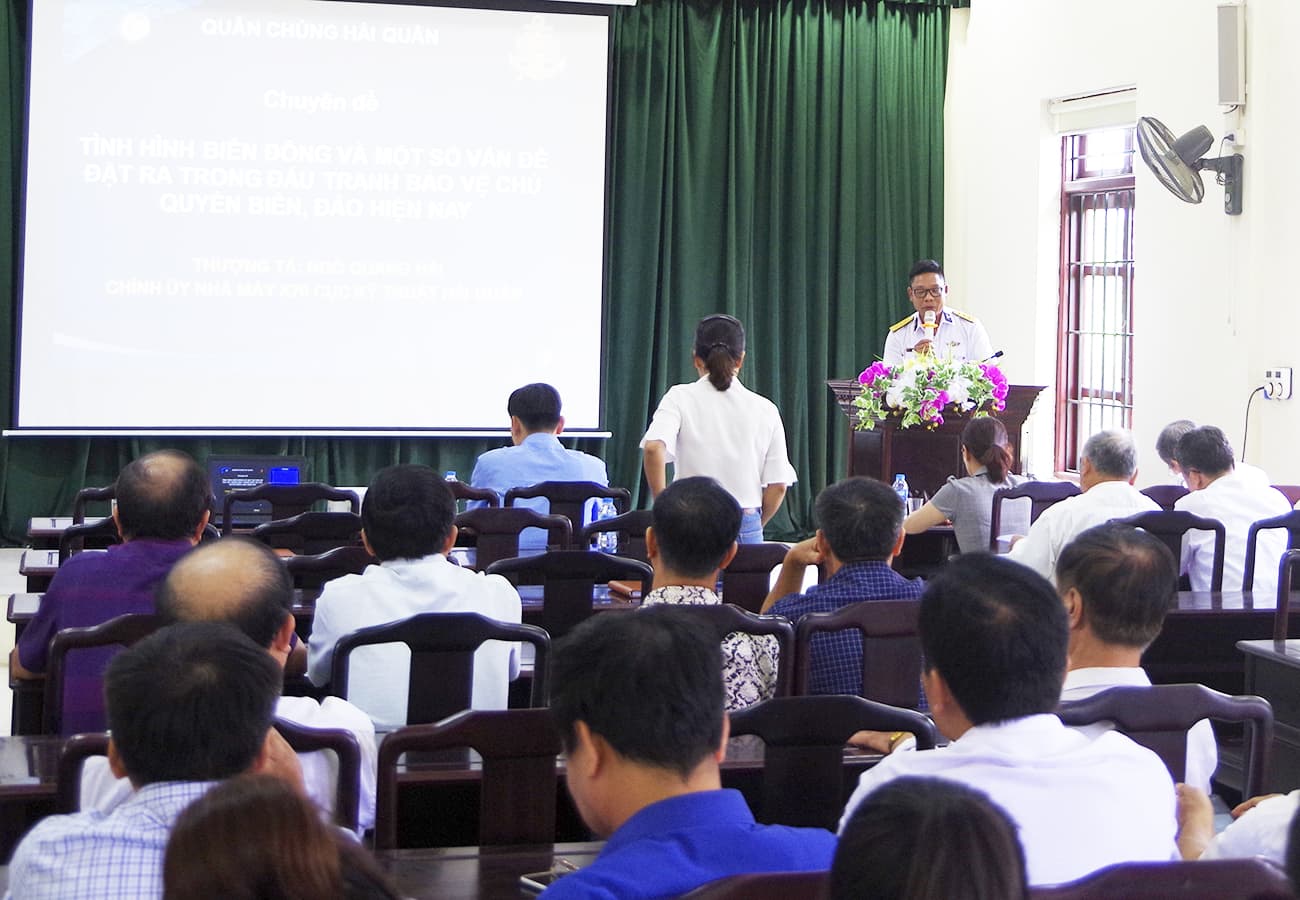Nhà máy X70 Hải quân: Thông tin về biển, đảo tại Bắc Ninh