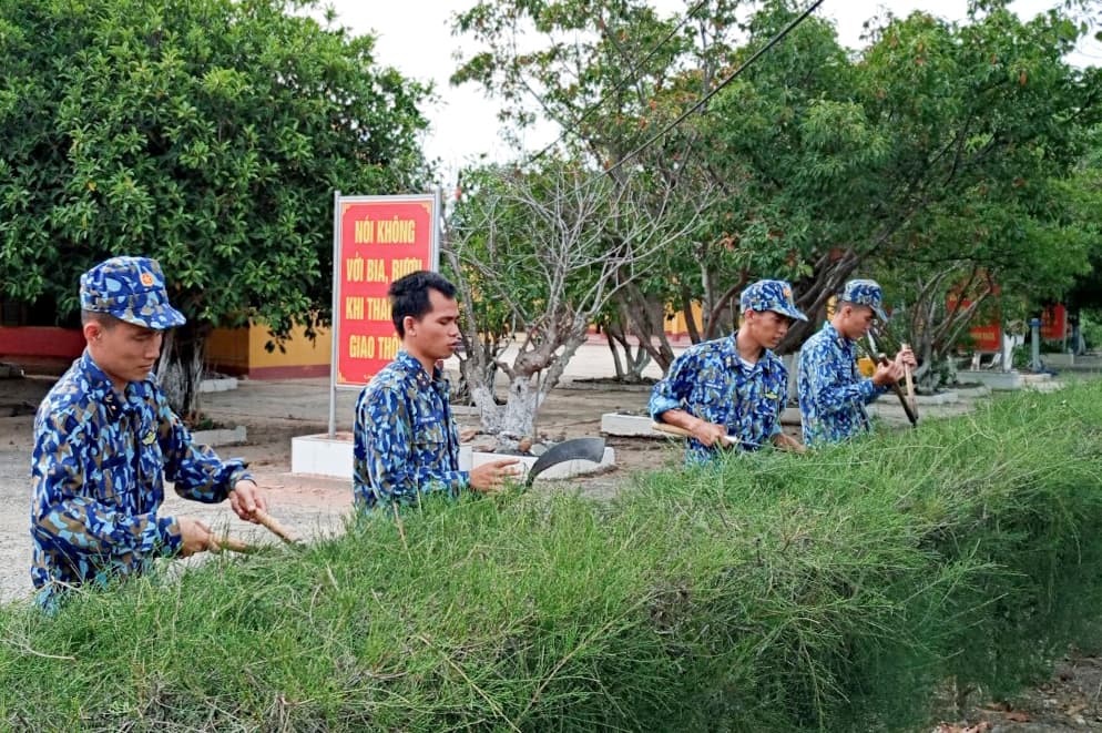 Trung đoàn 451 ra quân hưởng ứng chiến dịch thanh niên tình nguyện Hè 2020