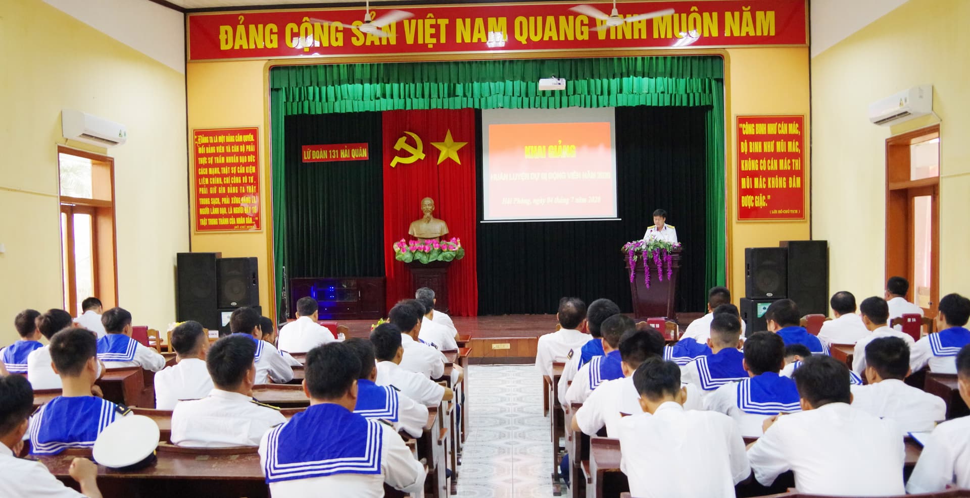 Lữ đoàn 131 khai mạc huấn luyện dự bị động viên năm 2020