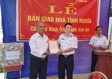 Hải đoàn 128 chung tay chăm lo các đối tượng chính sách