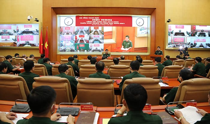 Bộ Tổng Tham mưu triển khai nhiệm vụ năm học 2020-2021
