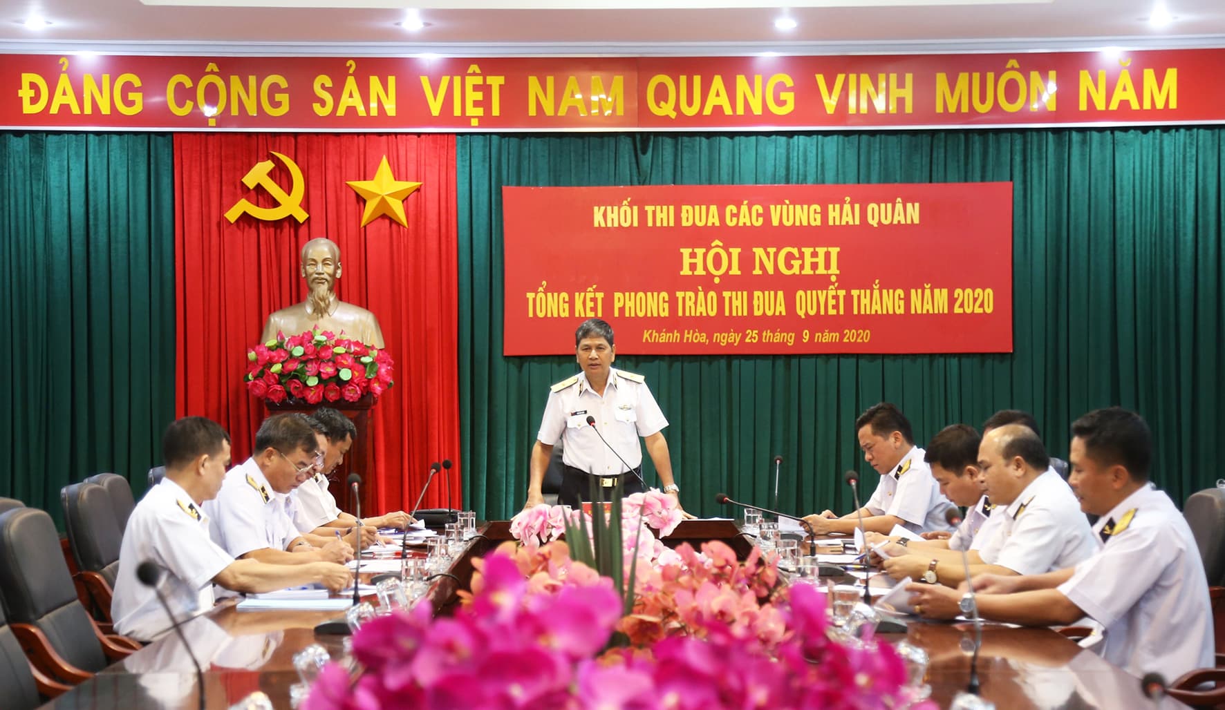 Khối Thi đua các Vùng Hải quân: Tổng kết phong trào Thi đua Quyết thắng năm 2020