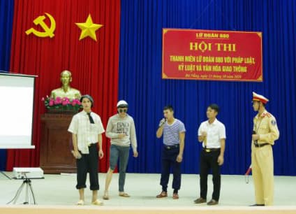Hội thi “Thanh niên Lữ đoàn 680 với pháp luật, kỷ luật và văn hoá giao thông”