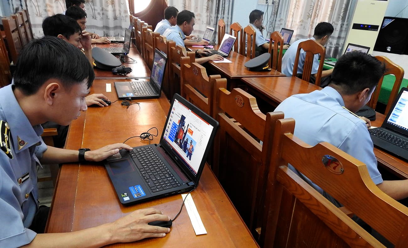 Chi đội Kiểm ngư số 4: Hội thi cán bộ giảng dạy và tuyên truyền pháp luật