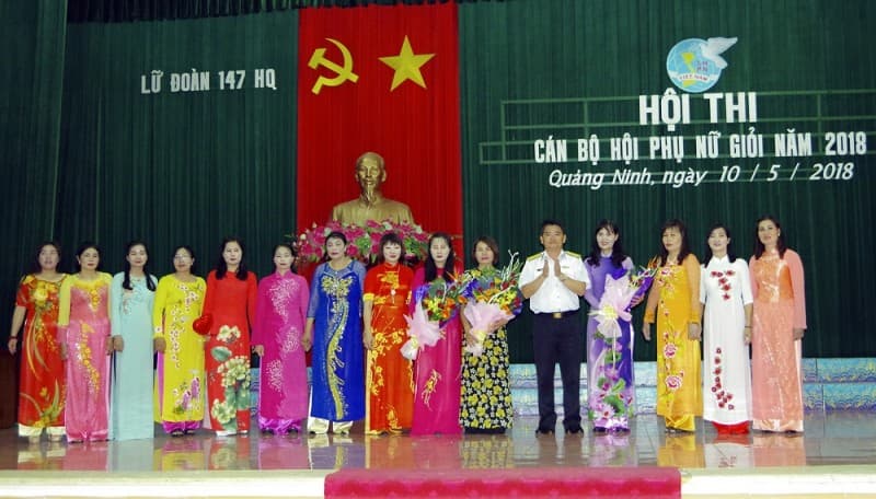 Lữ đoàn 147: Hội thi cán bộ phụ nữ cơ sở giỏi