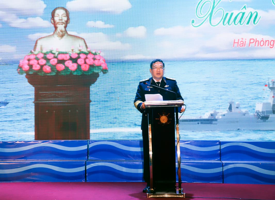 Bài nói chuyện của Tư lệnh Hải quân tại buổi gặp mặt quân nhân chuyên nghiệp Xuân Canh Tý 2020