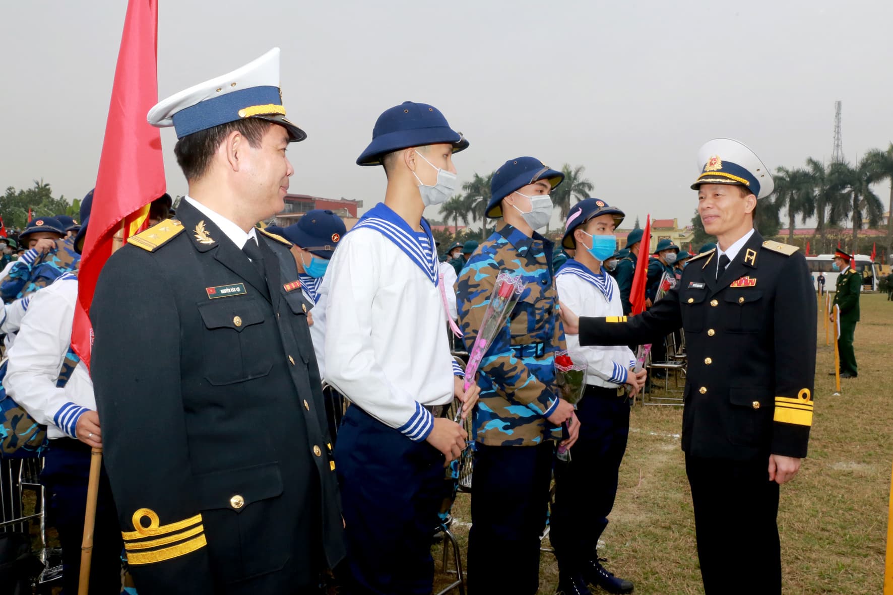 Các đơn vị tổ chức tiếp nhận chiến sĩ mới năm 2020