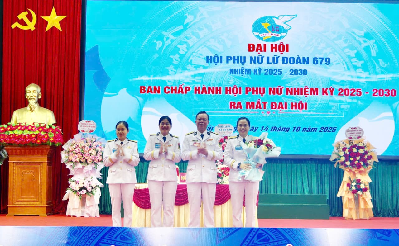 Lữ đoàn 679: Đại hội Hội Phụ nữ nhiệm kỳ 2025-2030