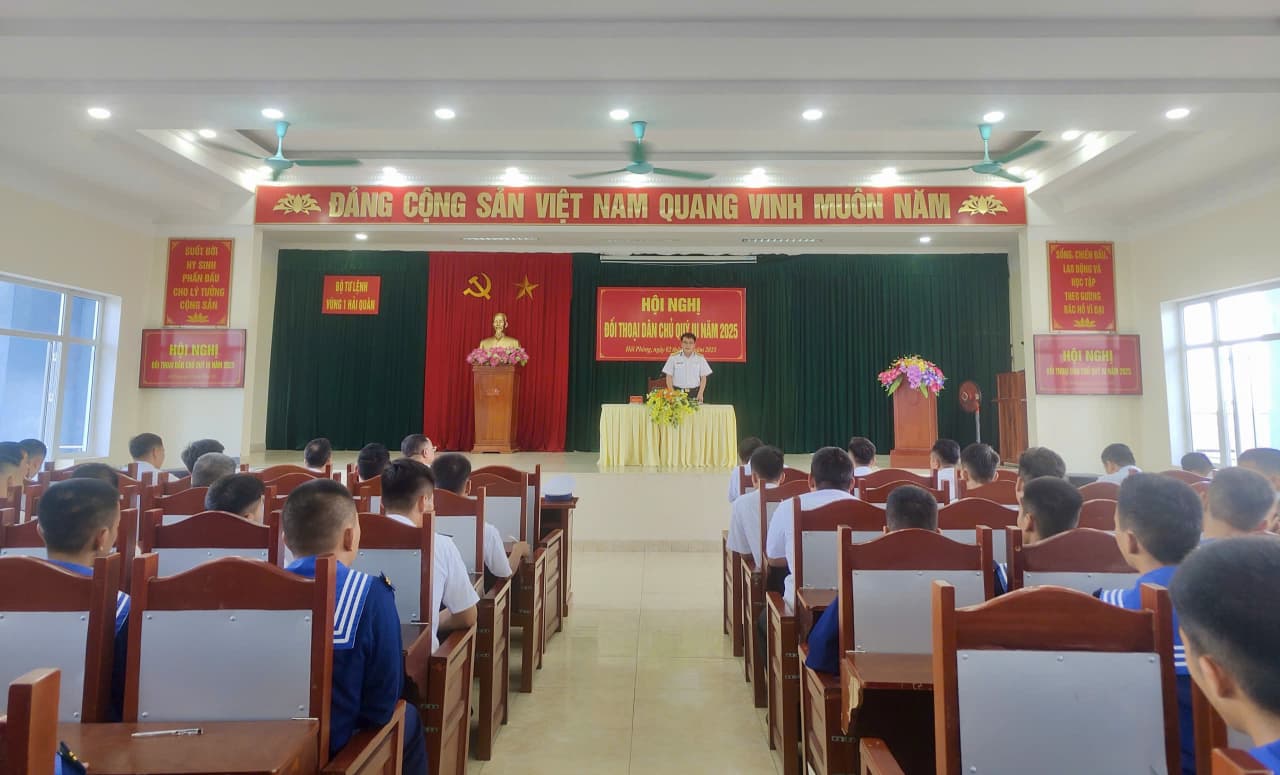 Bộ Tư lệnh Vùng 1: Đối thoại dân chủ Quý III với cán bộ, chiến sĩ Tiểu đoàn 158