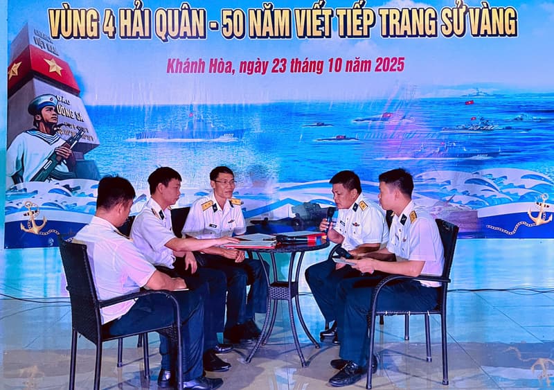 Tọa đàm “Vùng 4 Hải quân - 50 năm viết tiếp trang sử vàng”