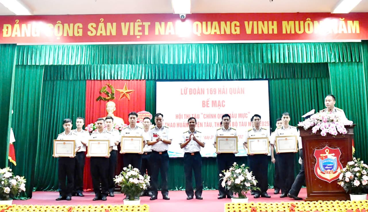 Lữ đoàn 169 bế mạc các hội thi năm 2025