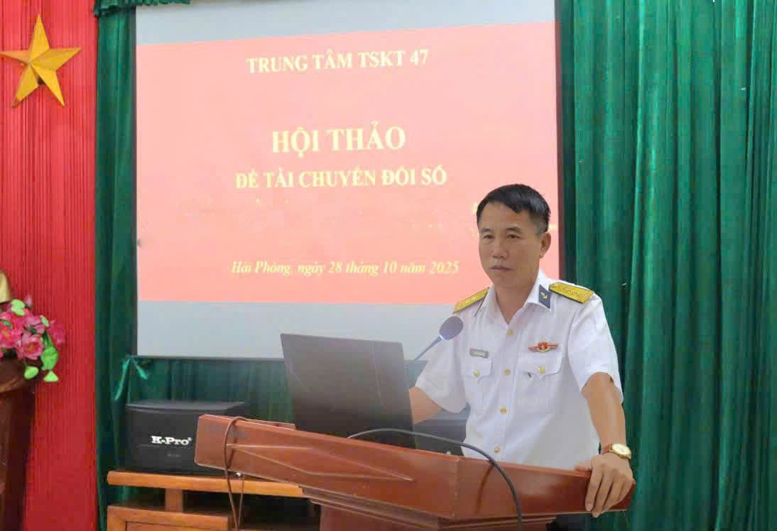 Trung tâm 47 tổ chức hội thảo chuyển đổi số