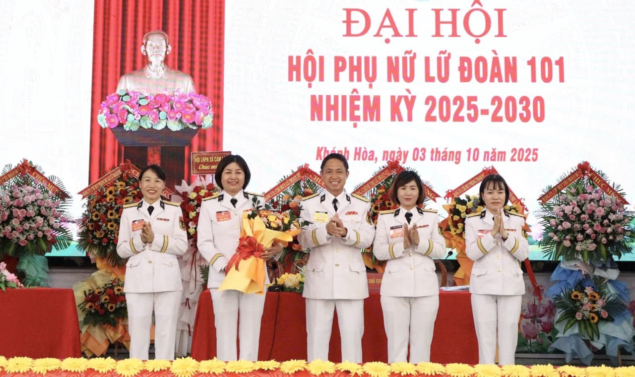 Hội phụ nữ Lữ đoàn 101: Đại hội nhiệm kỳ 2025-2030