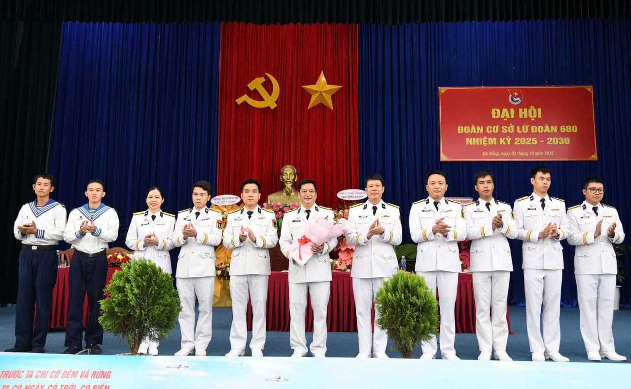 Đại hội Đoàn cơ sở Lữ đoàn 680 nhiệm kỳ 2025 - 2030