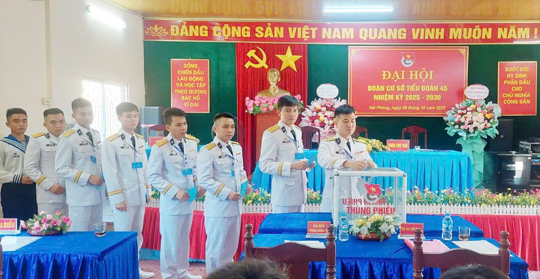 Tiểu đoàn 45: Đại hội Đoàn cơ sở nhiệm kỳ 2025-2030