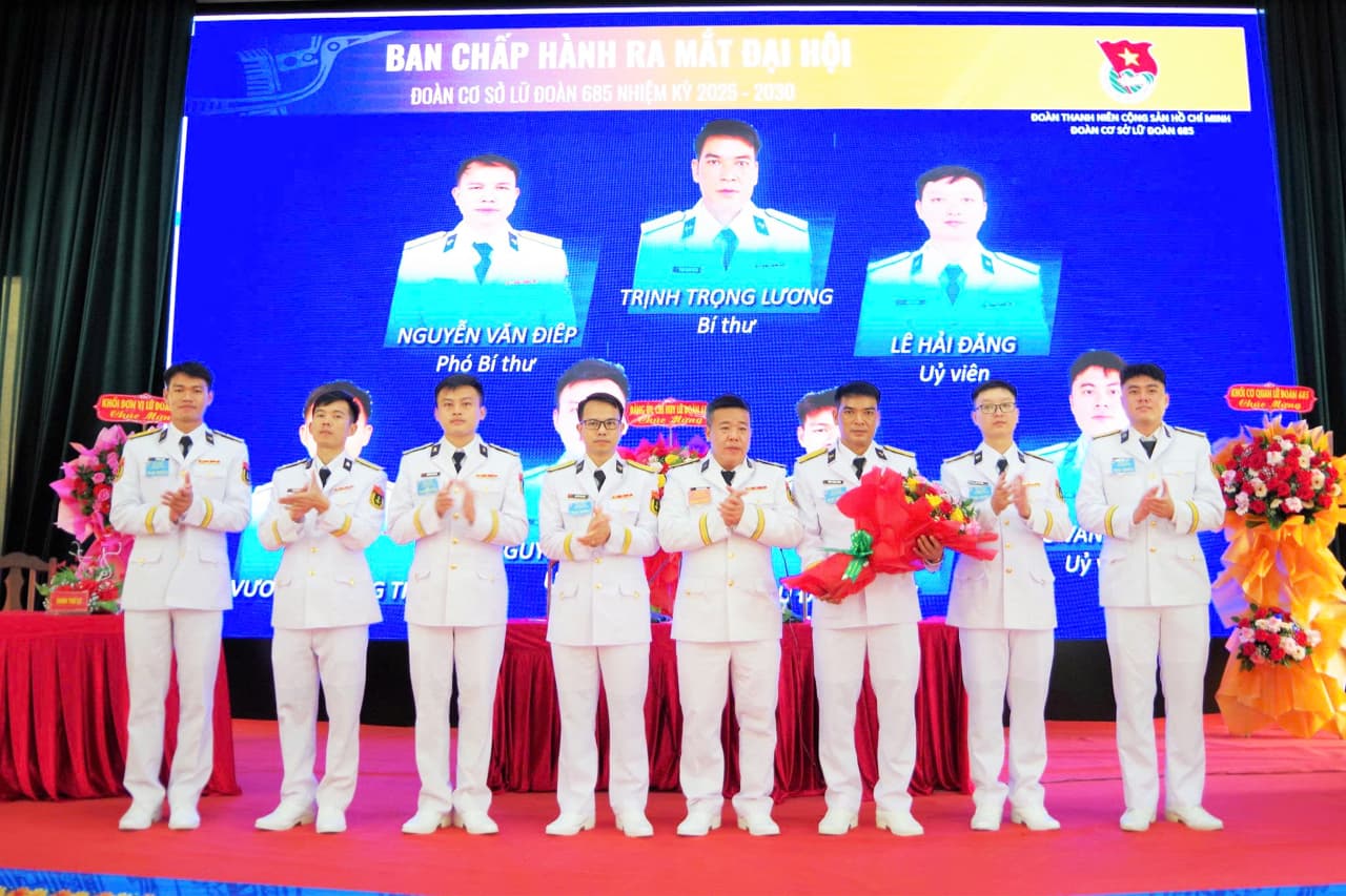 Đại hội Đoàn cơ sở Lữ đoàn 685: Khát vọng, đoàn kết, xung kích, sáng tạo, quyết thắng