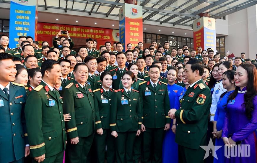 Đại tướng Phan Văn Giang dự, chỉ đạo Đại hội đại biểu Đoàn TNCS Hồ Chí Minh Quân đội lần thứ XI