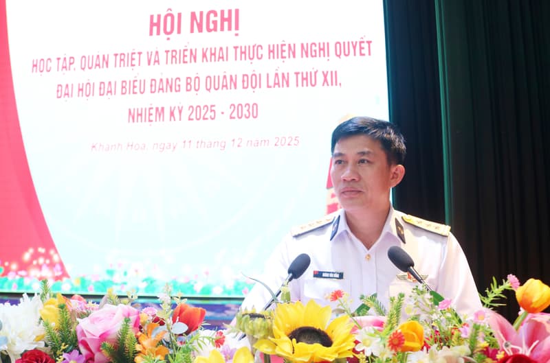 Lữ đoàn 189 quán triệt và triển khai Nghị quyết Đại hội Đảng bộ Quân đội lần thứ XII