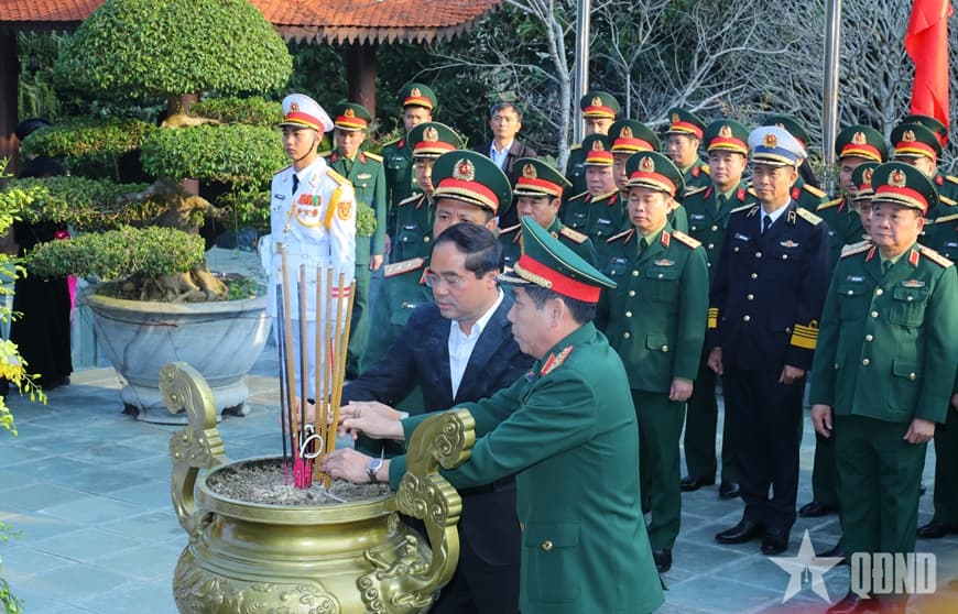 Quân ủy Trung ương, Bộ Quốc phòng tổ chức tri ân tại tỉnh Thái Nguyên nhân kỷ niệm 81 năm Ngày thành lập Quân đội nhân dân Việt Nam