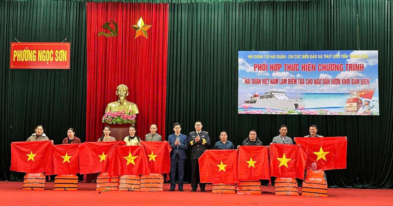 Hải đoàn 128 đẩy mạnh thực hiện chương trình “Hải quân Việt Nam làm điểm tựa cho ngư dân vươn khơi, bám biển”