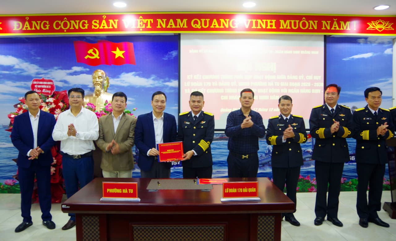 Lữ đoàn 170: Hội nghị ký kết chương trình phối hợp hoạt động