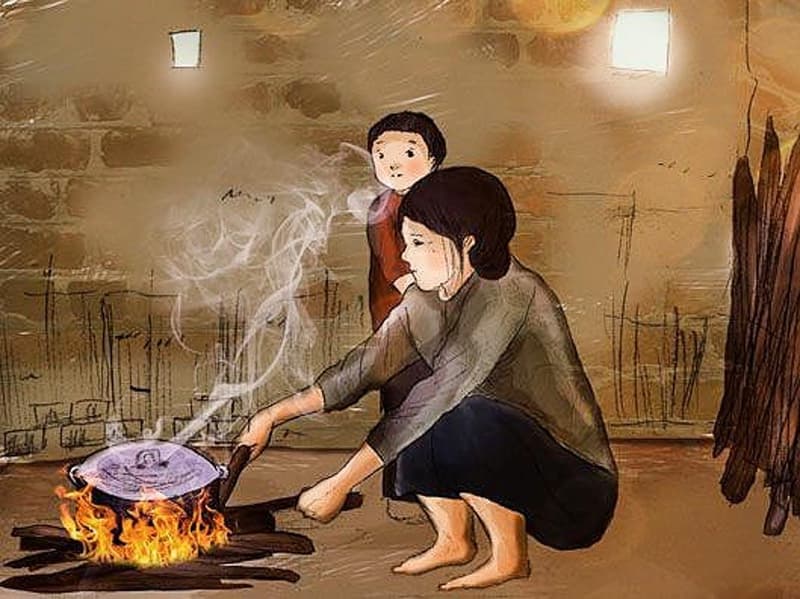 Nhớ bếp lửa mùa đông quê nhà