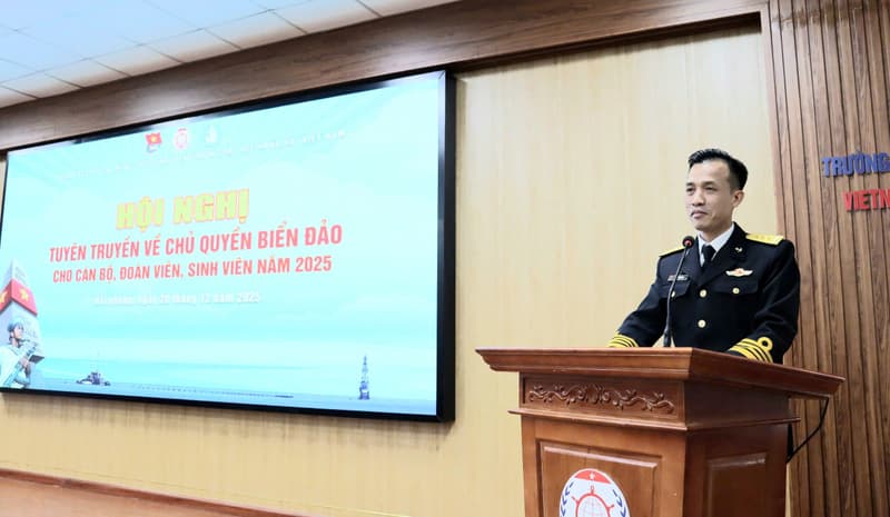 Trung tâm 47 thông tin về biển đảo tại Trường Đại học Hàng hải Việt Nam