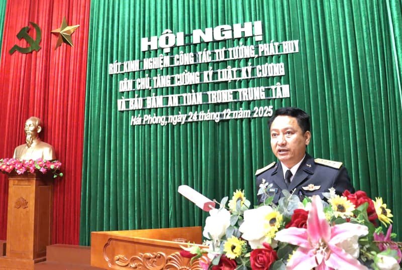 Trung tâm 47 rút kinh nghiệm công tác tư tưởng, kỷ luật năm 2025