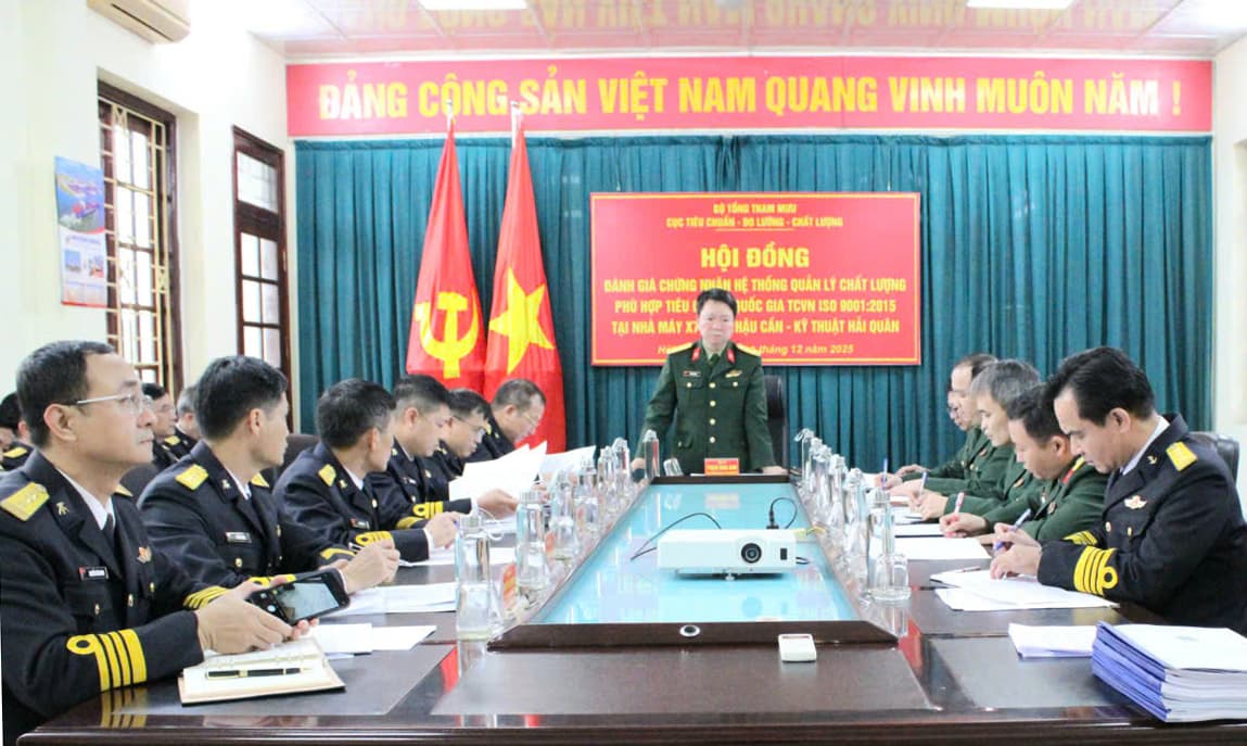 Đánh giá chứng nhận hệ thống quản lý chất lượng cho Nhà máy X70